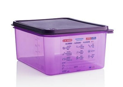 Choice 4 Qt. Purple Allergen-Free Plastic Measuring Cup